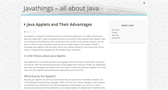 Desktop Screenshot of javathings.com